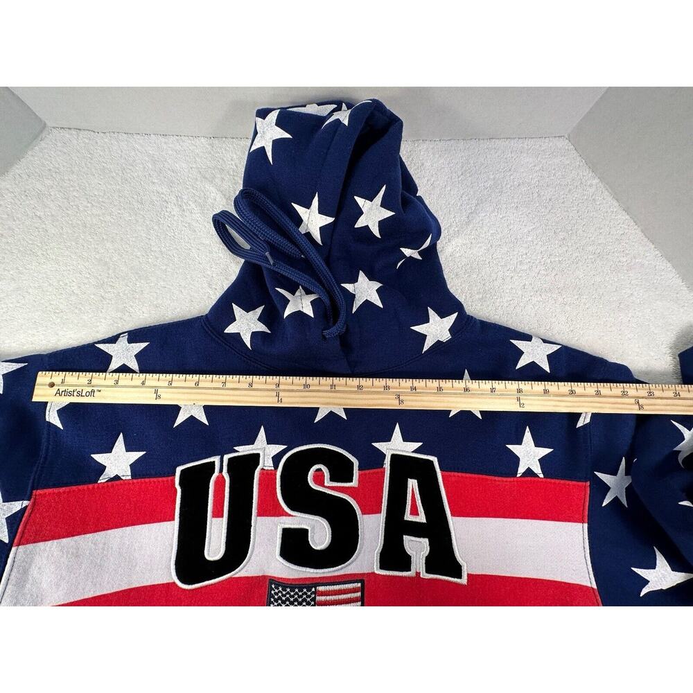 USA Washington DC Pullover sweaters unisex Hoodie Sz M Unisex, STITCHED GRAPHICS - Picture 12 of 14